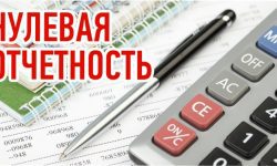 Нулевая декларация для ООО и ИП